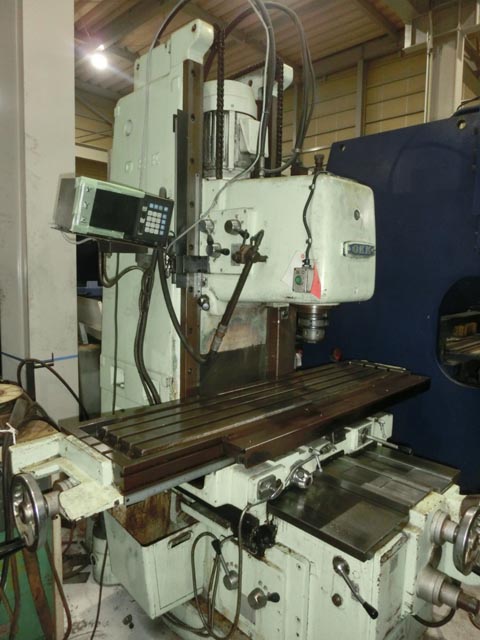 164917 立フライス盤 大阪機工 1987 MH-3VIIの写真4