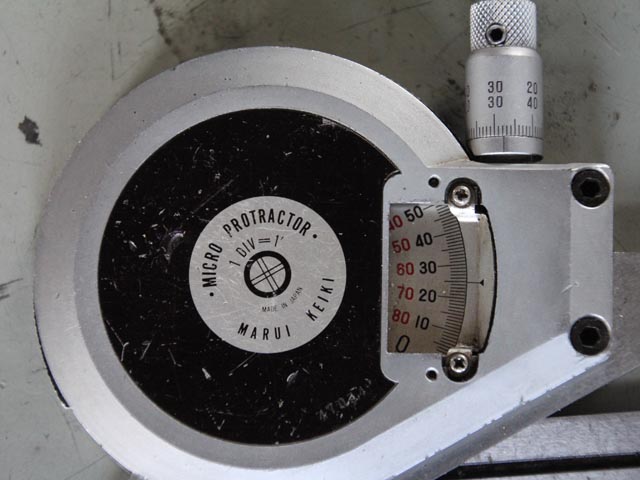 167368 マイクロプロトラクター 丸井計器  MP-101の写真4