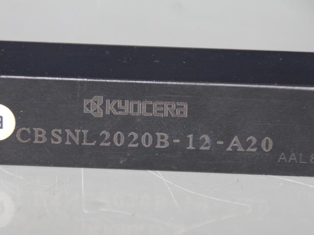 167393 旋盤用ホルダー 京セラ  CBSNL2020B-12-A20の写真8