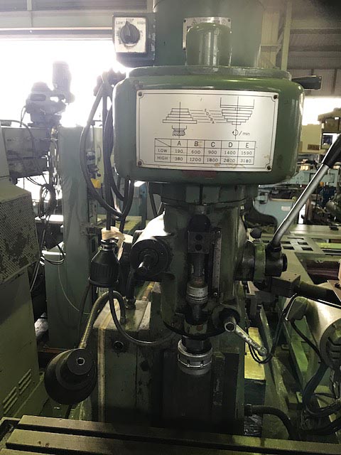 168121 フライス盤 PhoebusMachinery(台湾) 1989 PBM-2Fの写真4