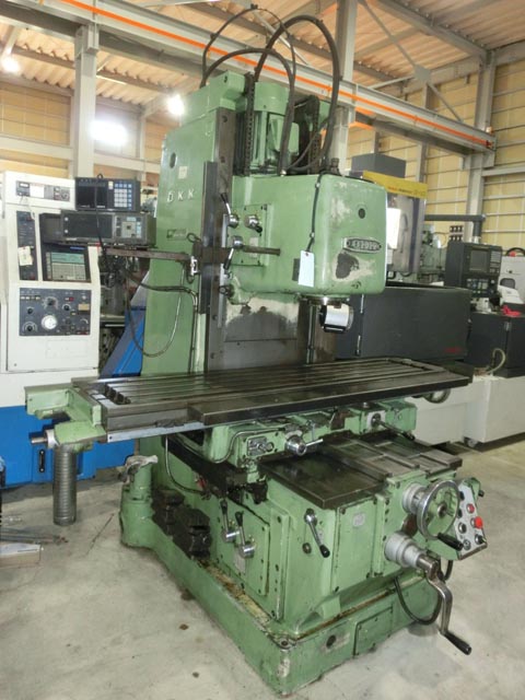 170821 立フライス盤 大阪機工 1989 MH-3VIIの写真1