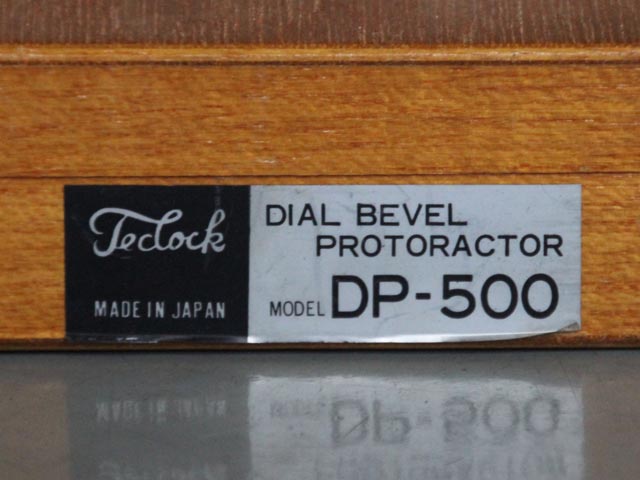175176 ダイヤルベベルプロトラクター テクロック  DP-500の写真2
