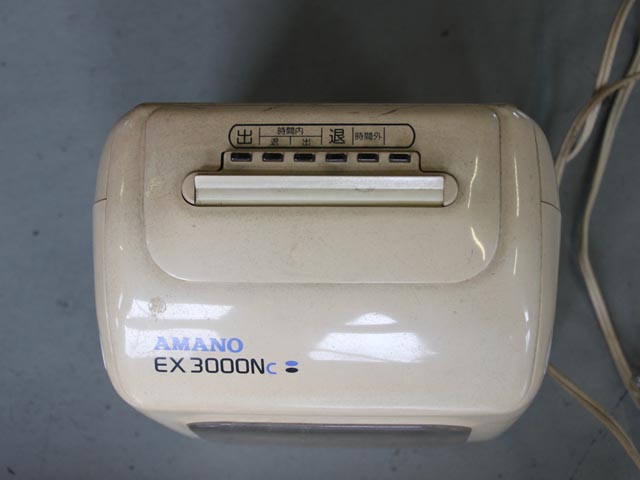 175179 タイムレコーダー アマノ  EX3000Ncの写真4