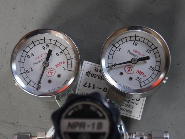 187147 分析機用圧力調整器 ヤマト産業  NPR-1Bの写真6