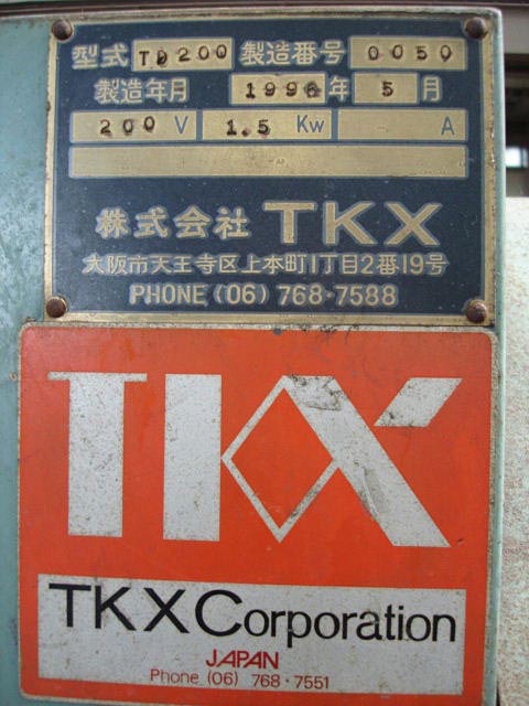 187646 回転バレル研磨機 TKX 1996 TD-200の写真4
