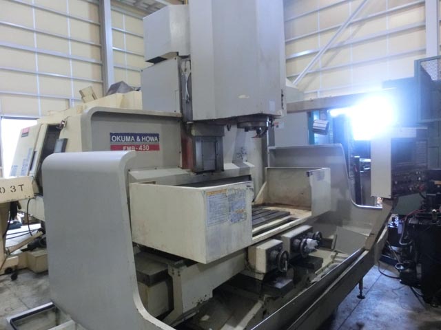 191224 NC立フライス盤 大隈豊和 2001 FMB-430の写真1