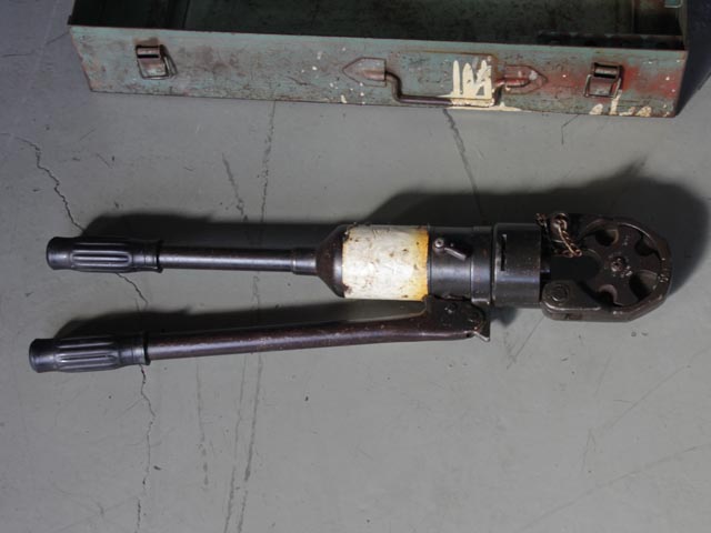 194836 手動油圧式圧着工具 カクタス  S-150の写真2