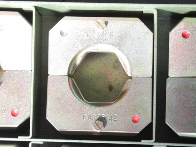 194850 油圧ヘッド分離式圧縮工具用ダイス カクタス  の写真4