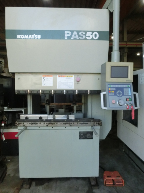 196409 NCプレスブレーキ コマツ 1998 PAS50x125の写真1