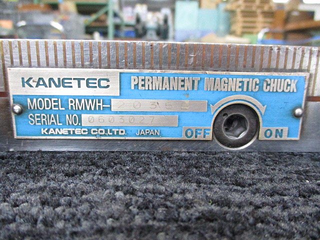 201916 永磁チャック カネテック  RMWH-2035Eの写真4