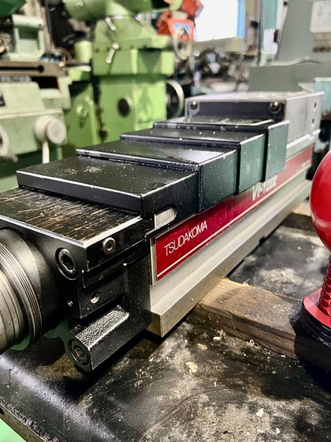 202318 メカ増力マシンバイス 津田駒  Vi-1222の写真2
