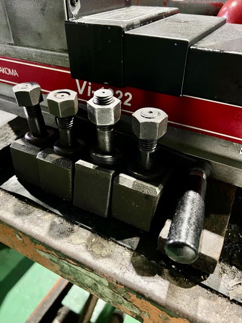 202318 メカ増力マシンバイス 津田駒  Vi-1222の写真5