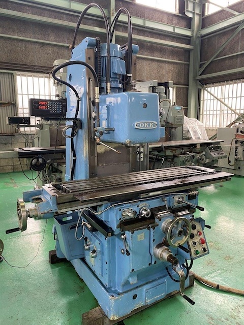 202753 立フライス盤 大阪機工 1990 MH-2Vの写真1