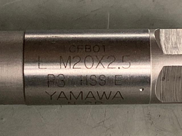 202948 スパイラルタップ 彌満和(YAMAWA)  左 M20x2.5 P3 HSS-E N-SPの写真4