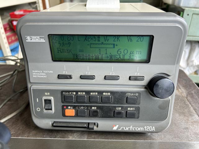 213496 表面粗さ測定機 東京精密 1996 SURFCOM120Aの写真10