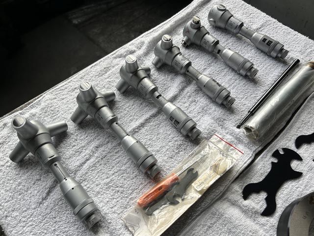 214342 三点式内側マイクロメータ セット TESA IMICROの写真4