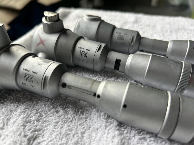 214342 三点式内側マイクロメータ セット TESA IMICROの写真5