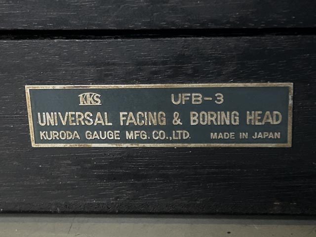 214588 ボーリングヘッド セット 黒田精工(KKS) UFB-3の写真12