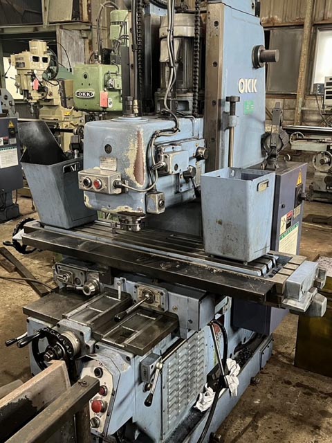 214639 立フライス盤 大阪機工 1996 MH-2Vの写真1