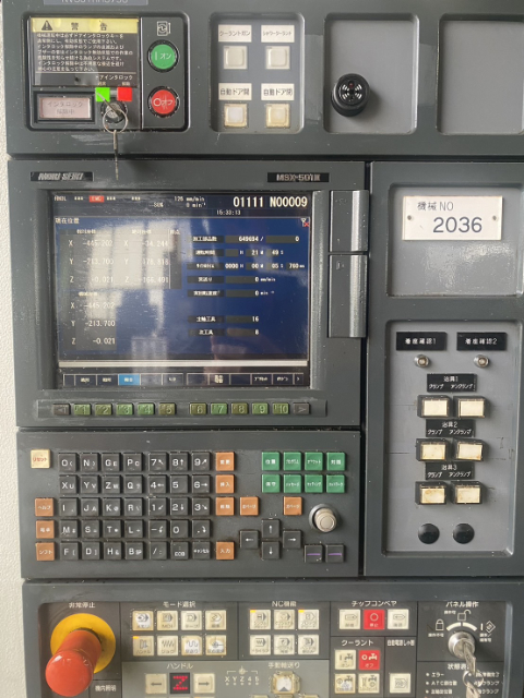 214986 立型マシニングセンタ 森精機 2008 NV5000α1A/40の写真6