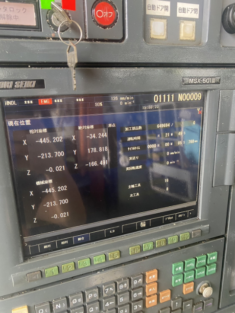 214986 立型マシニングセンタ 森精機 2008 NV5000α1A/40の写真7