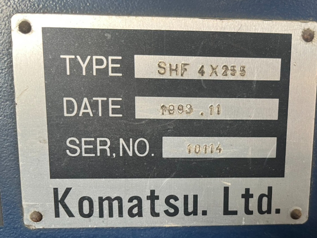 215016 油圧シャーリング コマツ 1993 SHF4*255の写真6