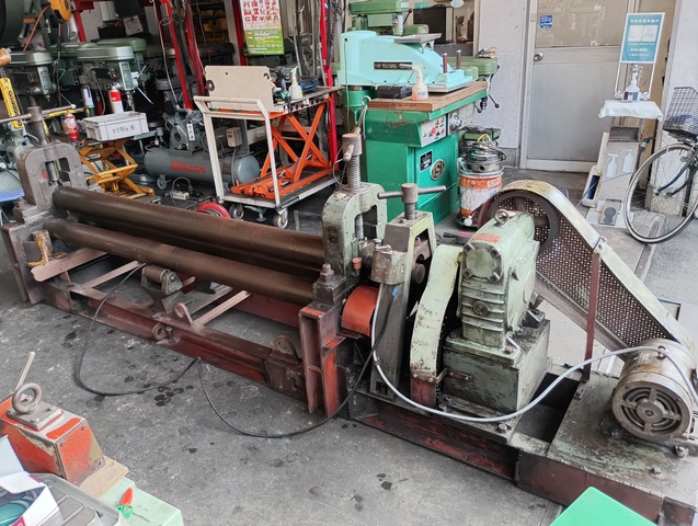 215423 三本ロール 生野機械  の写真1
