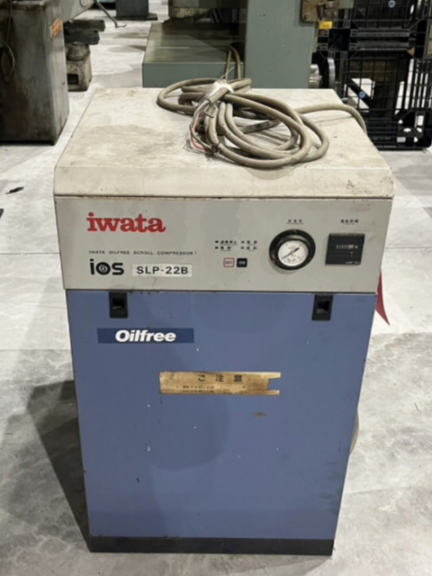 215460 スクロールコンプレッサー アネスト岩田 1995 SPL-22Bの写真1