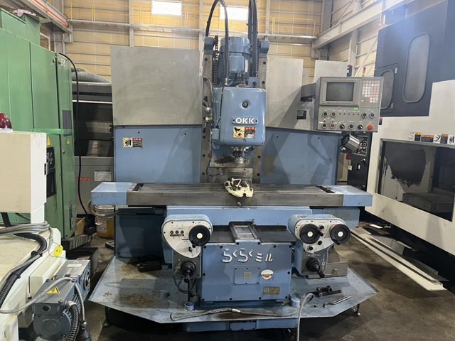 216489 簡易型NC立フライス盤 大阪機工 1999 らくらくミル RRM-3Vの写真1