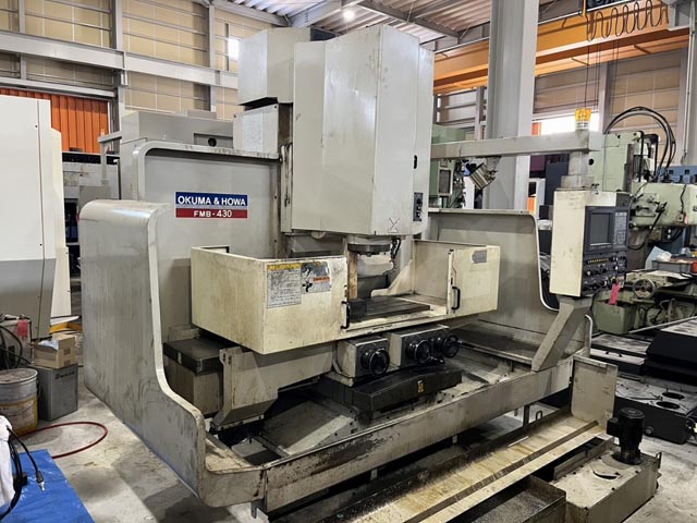 217806 NCフライス盤 大隈豊和 2003 FMB-430の写真1