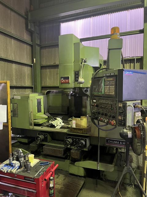217808 NCフライス盤 大隈豊和 1991 5V-FCの写真1