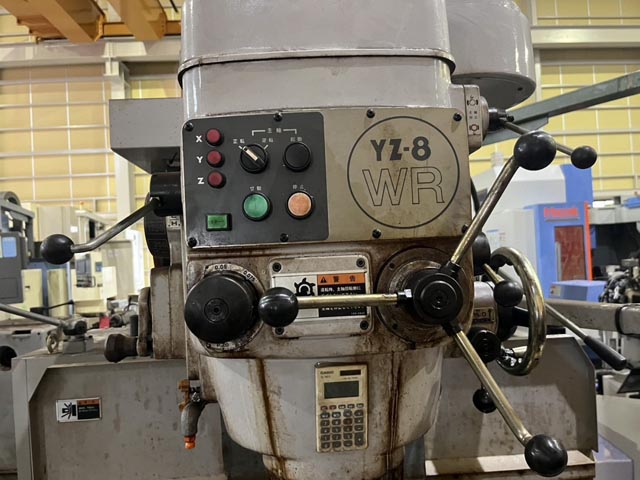 217809 NCフライス盤 山崎技研 2005 YZ-8WRの写真3