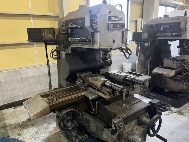 217816 立フライス盤 日立 1991 2MW-Vの写真1