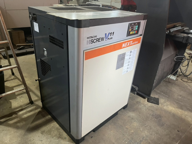 217838 スクリューコンプレッサー 日立産機 2013 OSP-11VARNの写真1