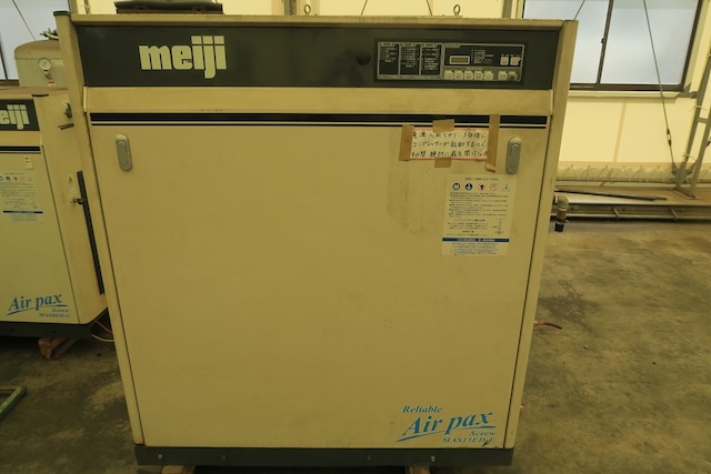 218483 スクリューコンプレッサー 明治機械 2016 MAS15ED-6Eの写真1