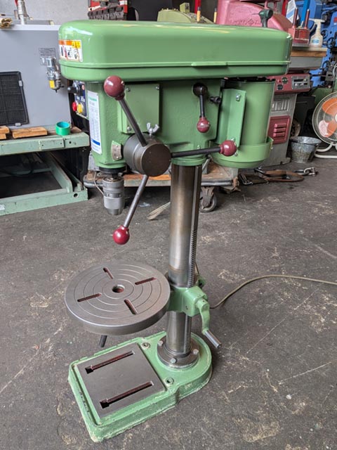 218533 タップ兼用卓上ボール盤 北川鉄工所  KDT-340の写真2