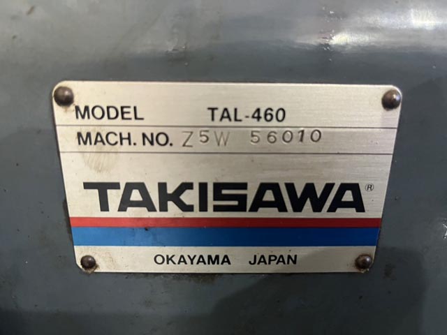 218832 旋盤 滝澤 1985 TAL460-1000の写真10