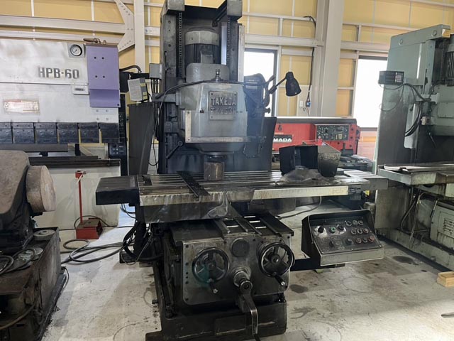 218839 立フライス盤 武田機械 1987 TK-VS-3Nの写真1