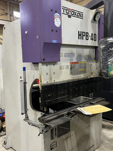 218852 プレスブレーキ 東洋工機 2005 HPB-4012ATの写真1