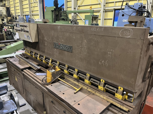 218855 油圧シャーリング 東洋工機 1989 HSS2565の写真2