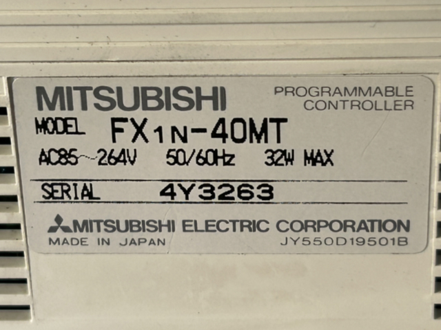 219563 シーケンサ 三菱電機  FX1N-40MTの写真5