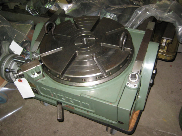 104436 万能傾斜円テーブル 日研 1985 NST-300HPの写真