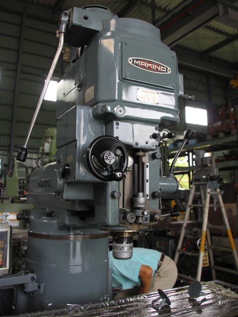 145031 ジグ中ぐりフライス盤 牧野フライス  KVJP-55の写真4