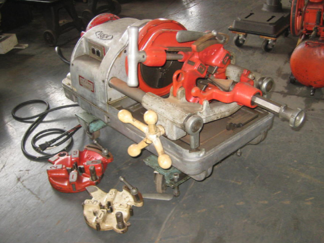 164076 パイプねじ切り機 レッキス工業  50ADXの写真