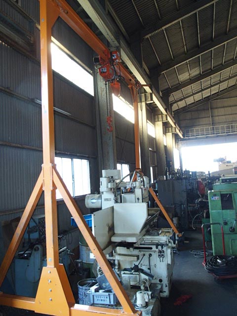 164123 簡易移動式クレーン サカニワ工業  ジョイクレーン CFM-150特殊型の写真2