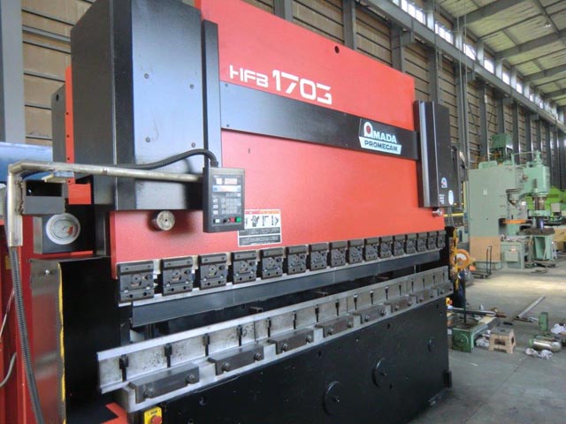 166274 プレスブレーキ アマダ  HFB-1703の写真2