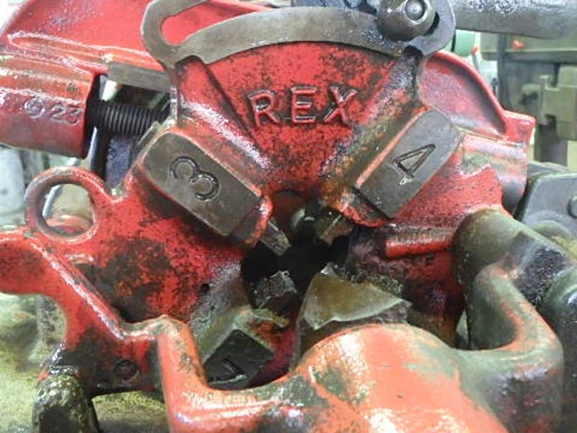 177590 パイプねじ切り機 レッキス工業  50ADXの写真5