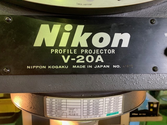 196255 投影機 ニコン  V-20Aの写真7
