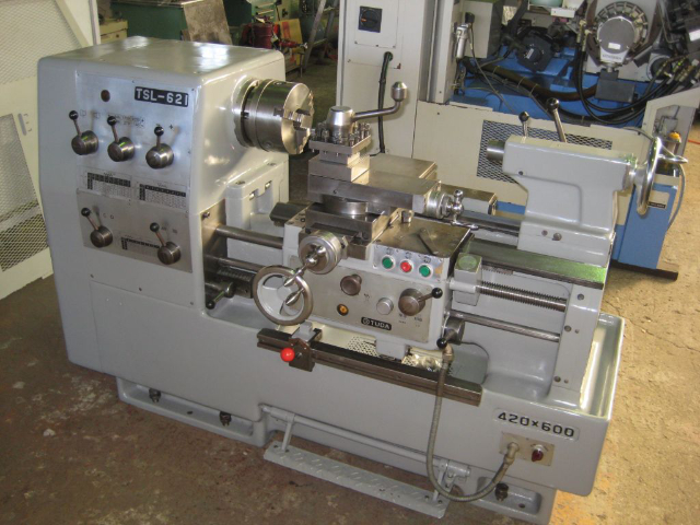 196514 切落付旋盤 津田  TSL-621Gの写真