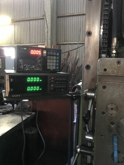 202323 横フライス盤 大阪機工 1985 MH-3Pの写真5